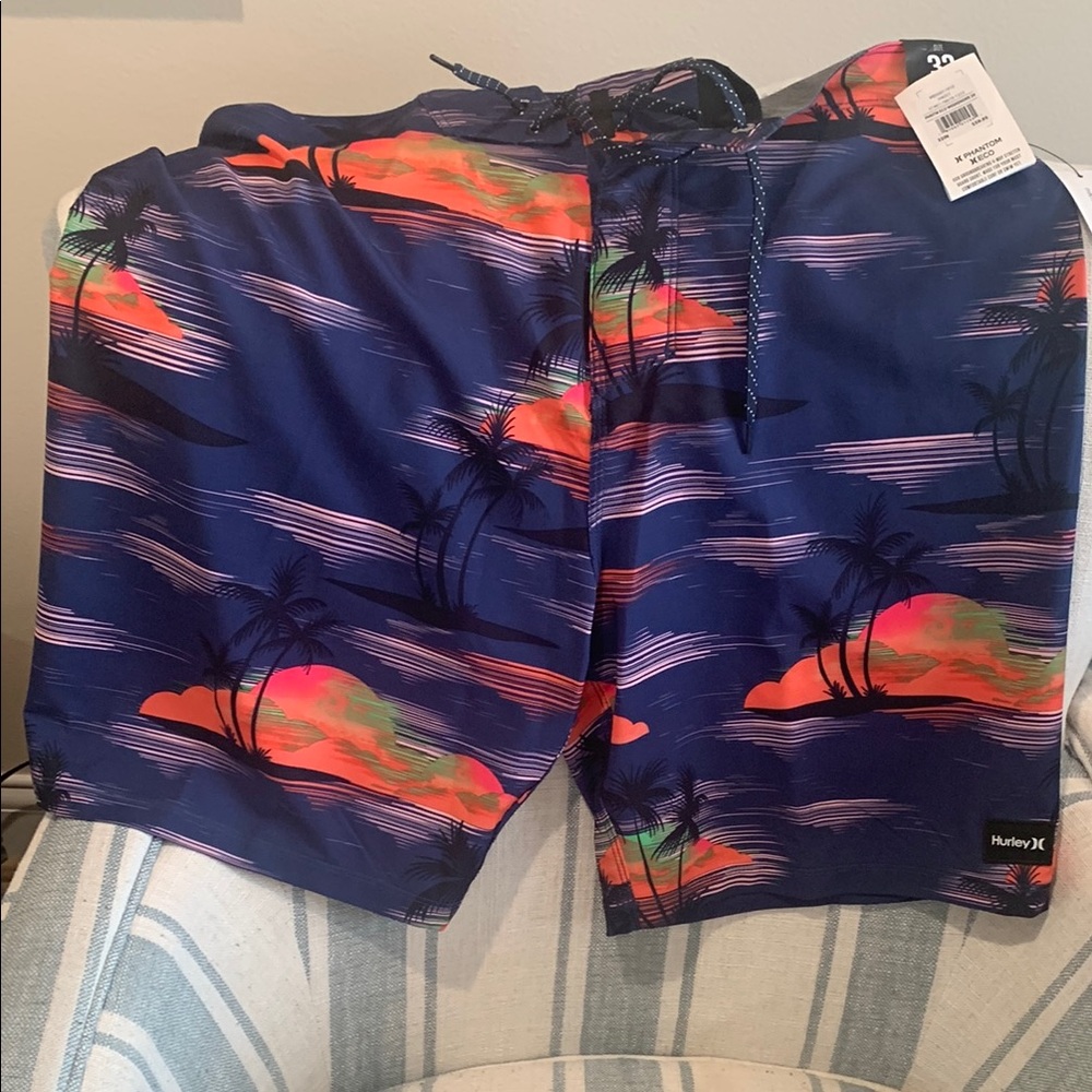 Hurley Tropical Sunset Swim Board Shorts